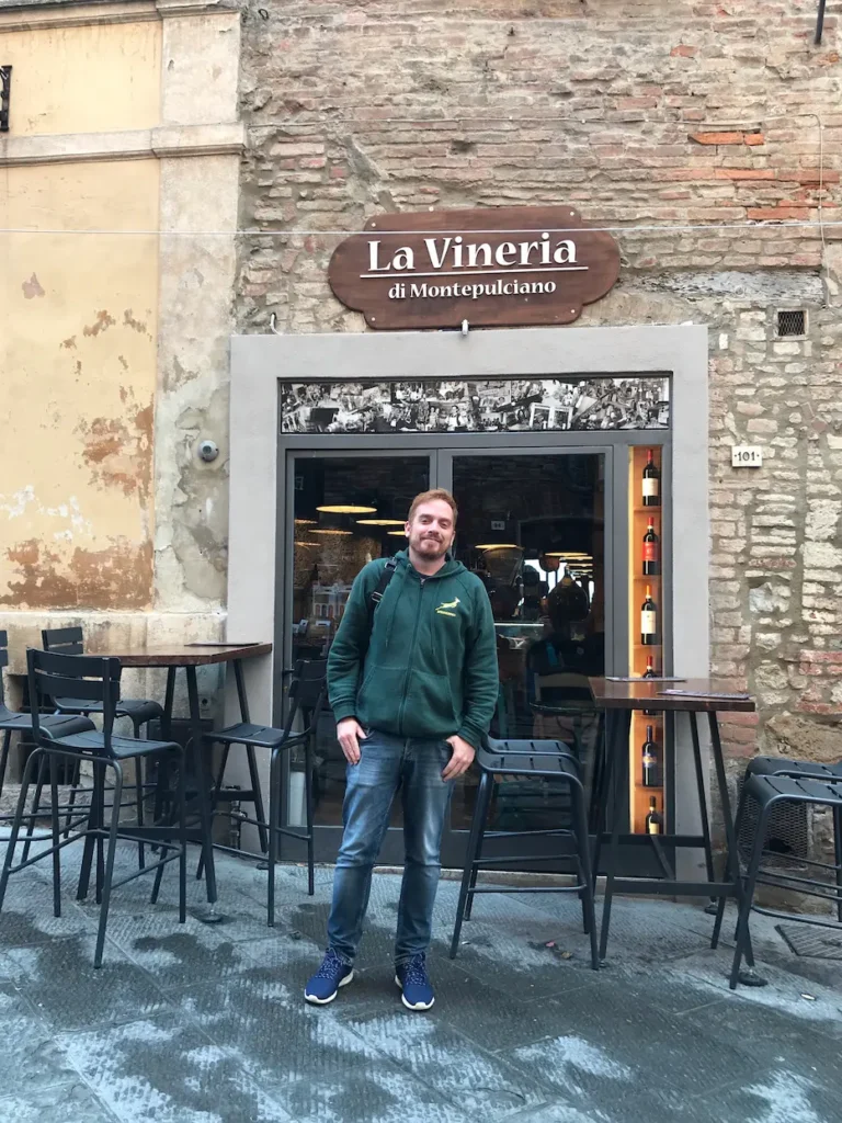 la vineria de montepulciano, donde comer